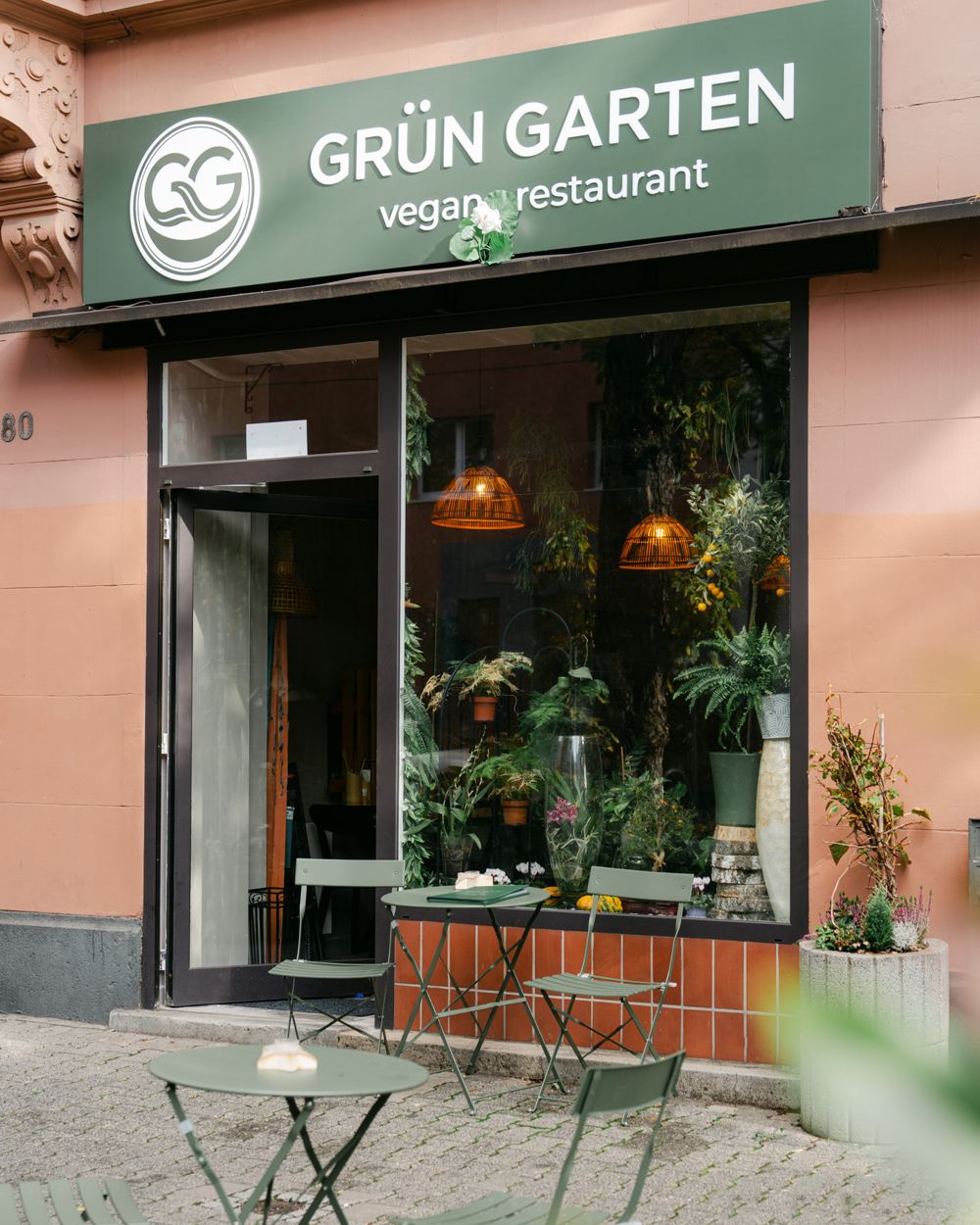 Außenansicht von Grün Garten an der Eckenheimer Landstraße